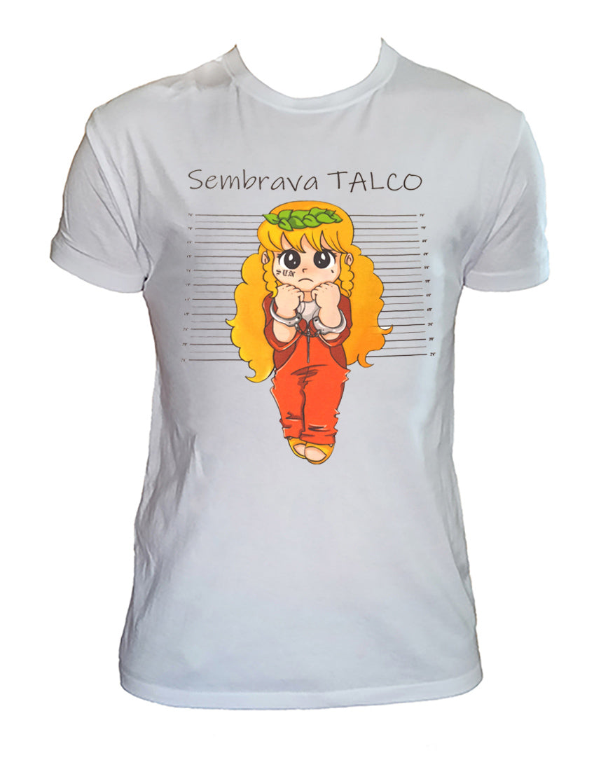 T Shirt Pollon Uomo Bambino Sembrava Talco Cartoni Animati Anni 80