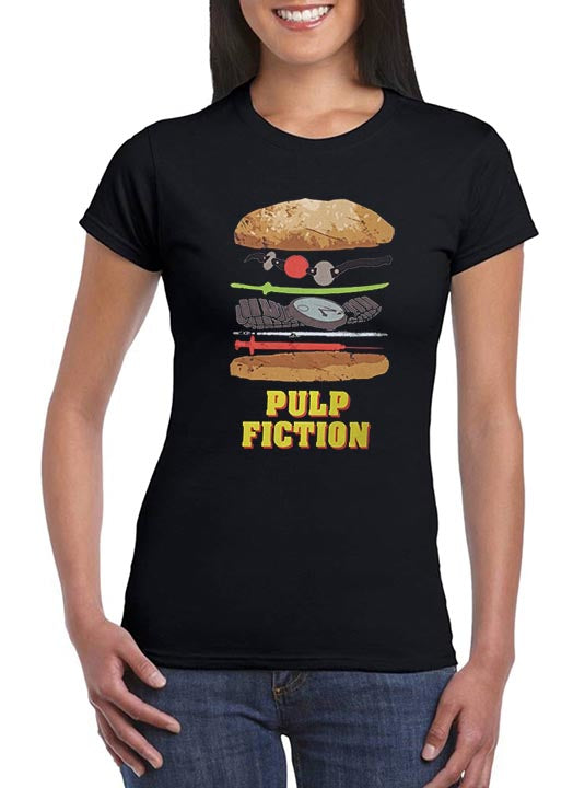 Pulp Fiction T-shirt femme Film culte