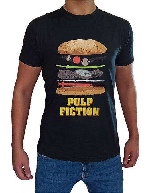 T Shirt Pulp Fiction Uomo Bambino Film Cult