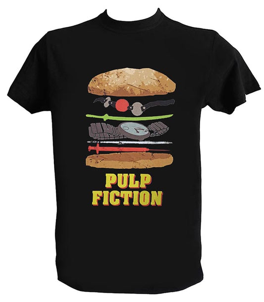 T Shirt Pulp Fiction Men Kids Cult Film