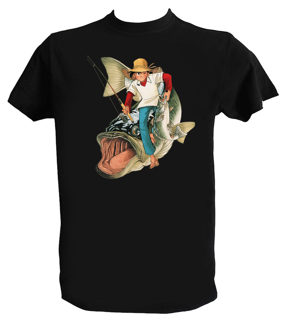 T Shirt Sampei Uomo Bambino Cartoni Animati Anni 80