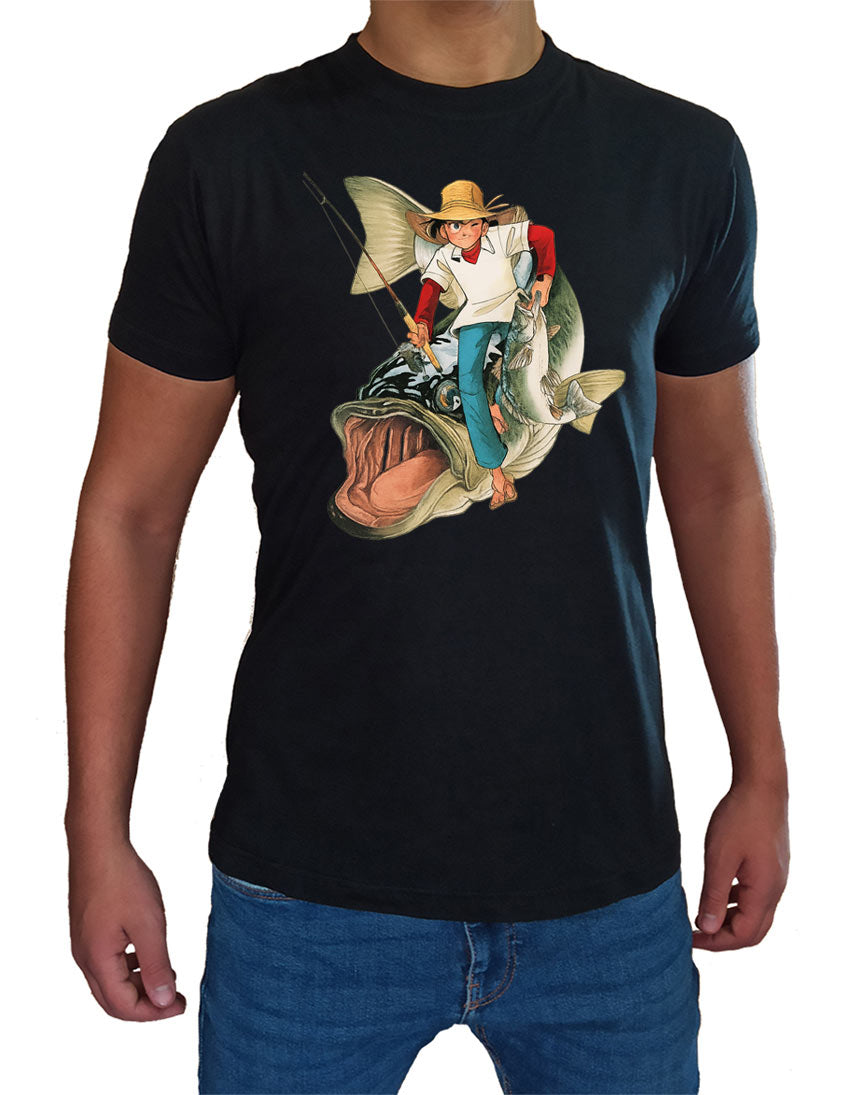 T Shirt Sampei Uomo Bambino Cartoni Animati Anni 80