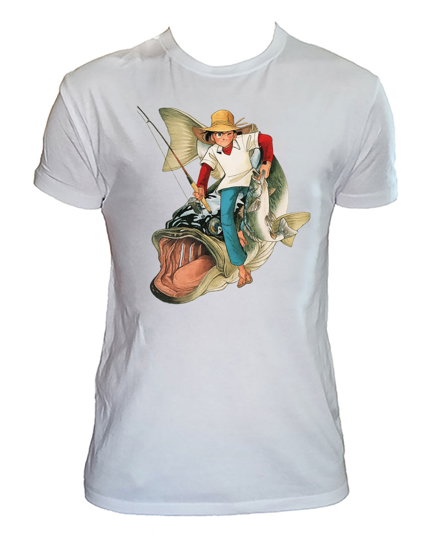 T Shirt Sampei Uomo Bambino Cartoni Animati Anni 80