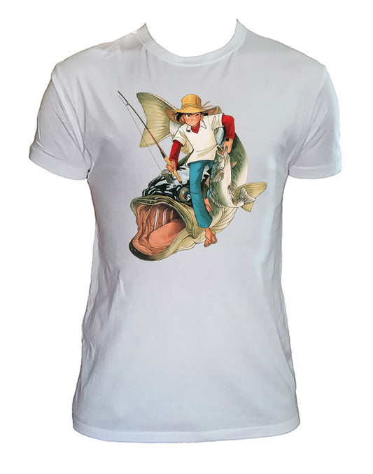 T Shirt Sampei Uomo Bambino Cartoni Animati Anni 80