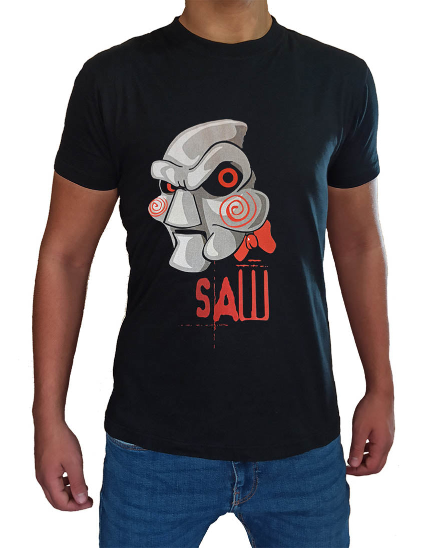 Saw T-Shirt Man Child Horror Film