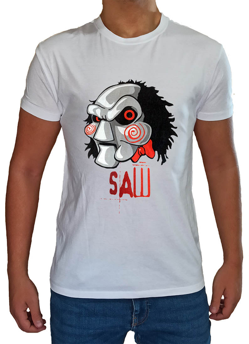 Saw T-Shirt Man Child Horror Film