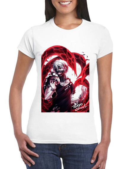 T Shirt Tokyo Ghoul Donna Ken Kaneki