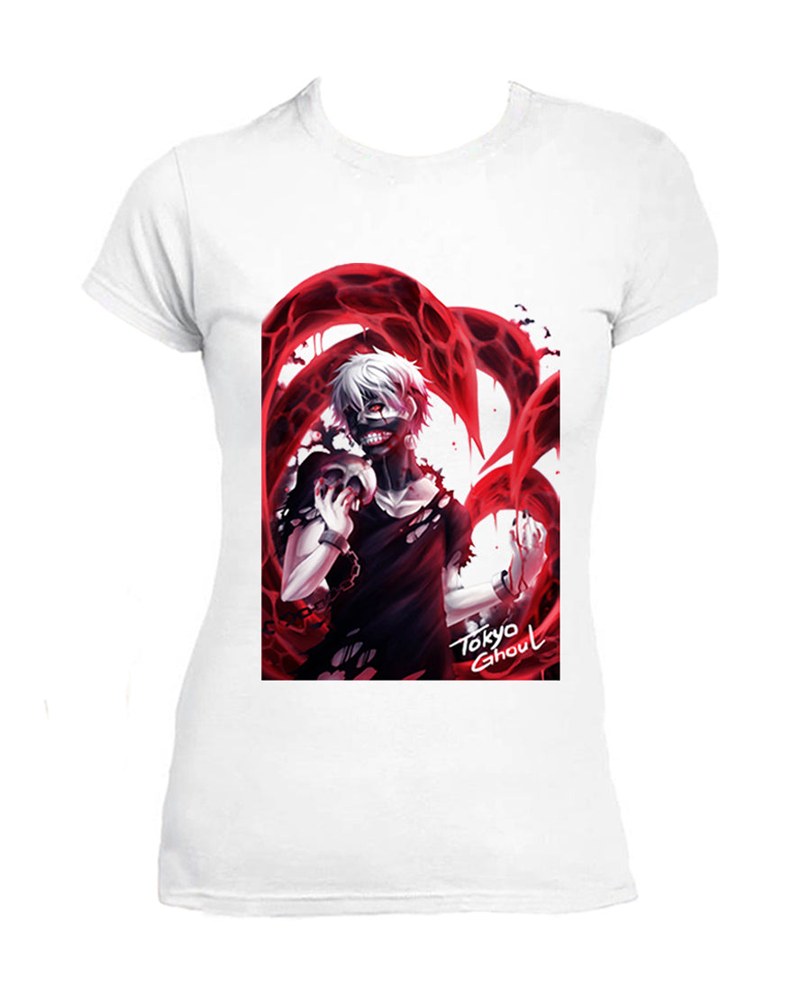 T Shirt Tokyo Ghoul Donna Ken Kaneki