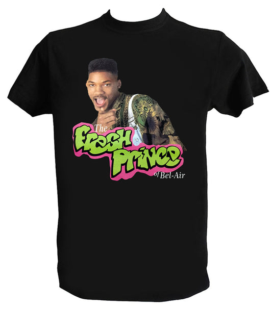 T Shirt Fresh Prince of Bel Air Uomo Bambino Serie TV Anni 90