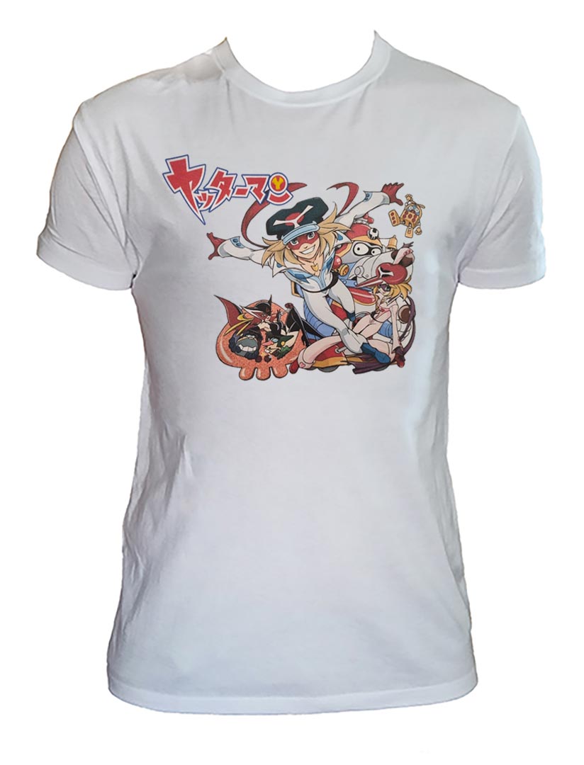 Yatterman T-Shirt Man Child 80s Cartoons