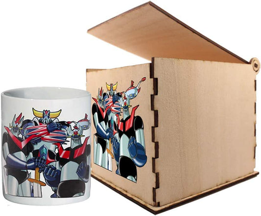 Tazza Robot Anni 80 con Cofanetto da Collezione