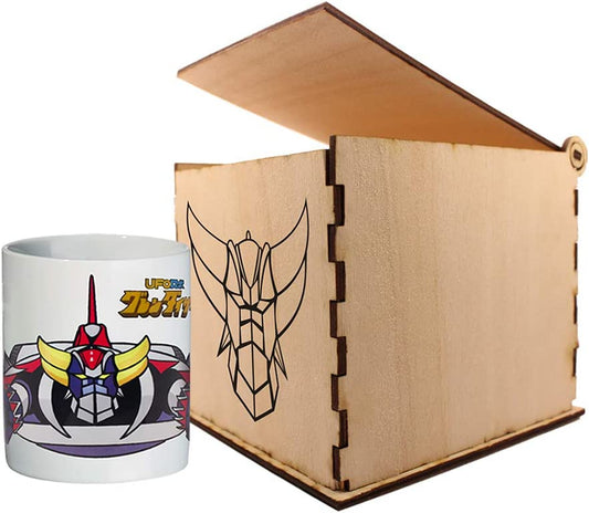 Grendizer UFO Robot cup with collector's box 