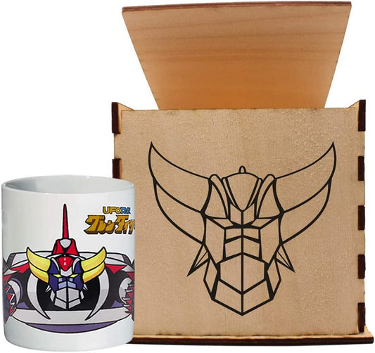 Grendizer UFO Robot cup with collector's box 