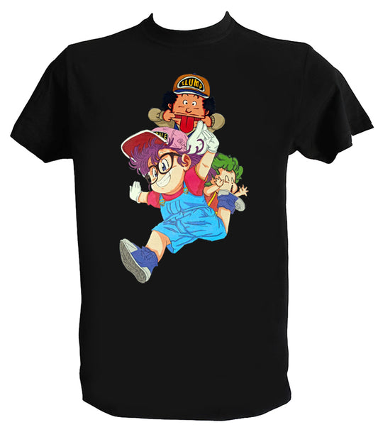 T Shirt Arale Uomo Bambino Dr Slump Cartoni Animati Anni 90