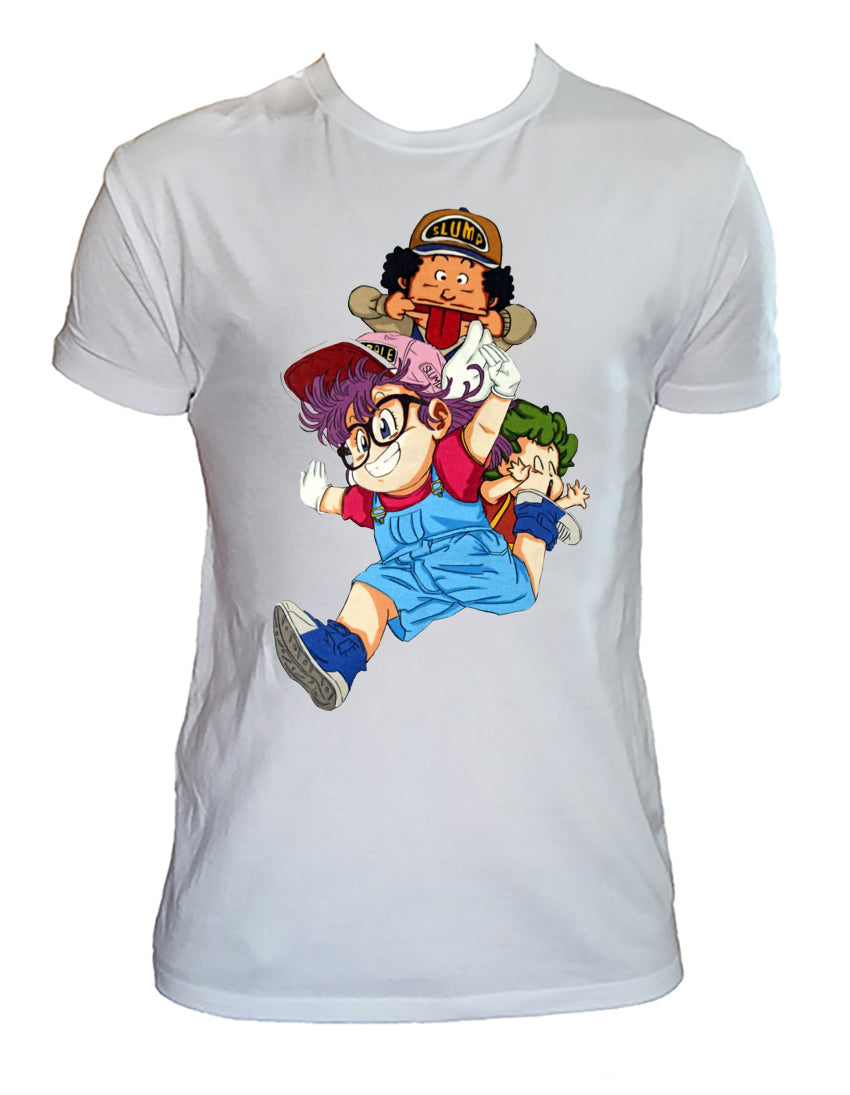 Arale T-Shirt Man Child Dr Slump 90s Cartoons