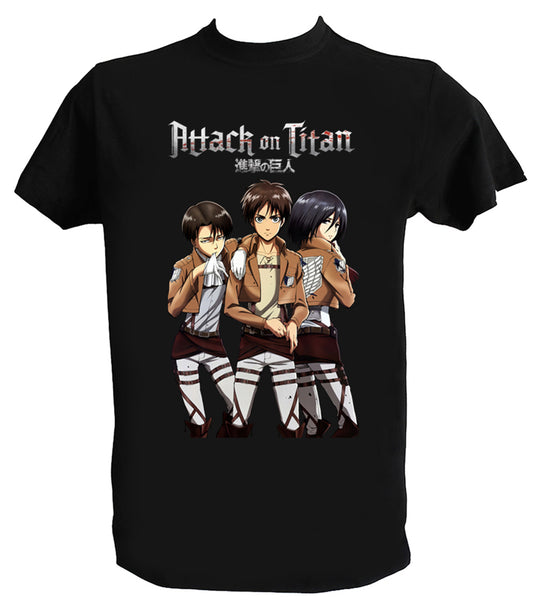 T Shirt Attacco dei Giganti Uomo Bambino Eren Jaeger