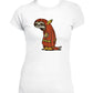 Funny Sloth Flash T-Shirt Woman Superheroes