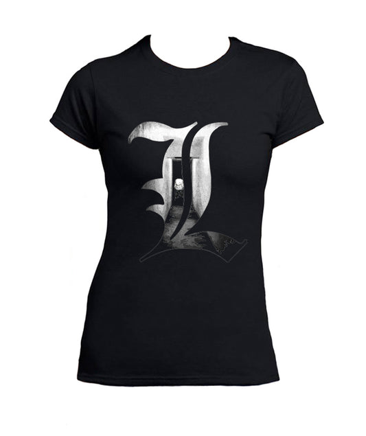 T Shirt Death Note Donna Elle Anime