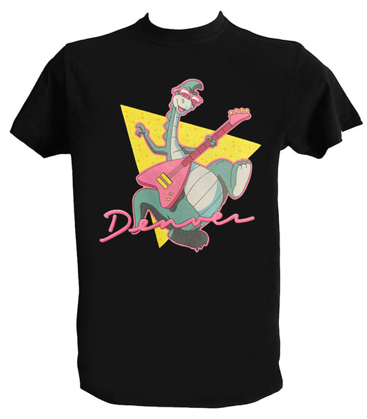 T Shirt Denver Uomo Bambino Dinosauro Cartoni Animati