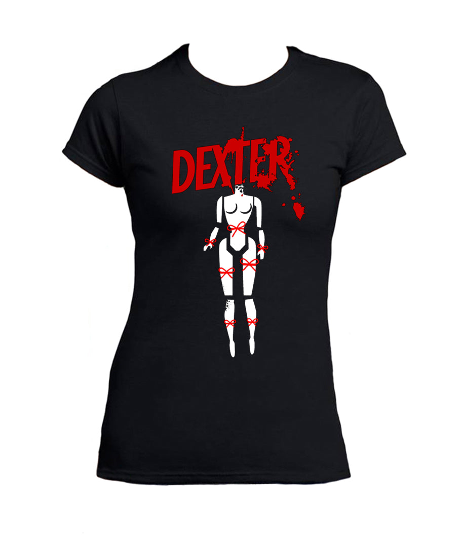 T Shirt Dexter Bambola Miami Killer Donna