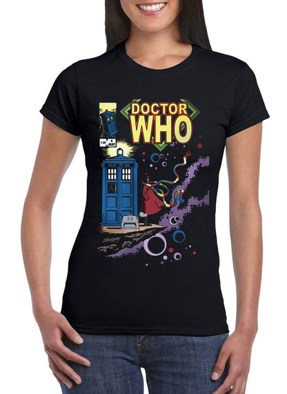 T Shirt Dr Who Donna Tardis Serie TV