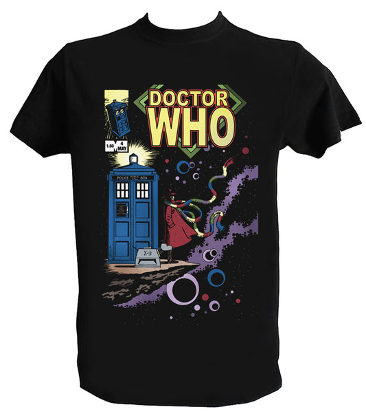 T Shirt Dr Who Man Child Tardis TV Series