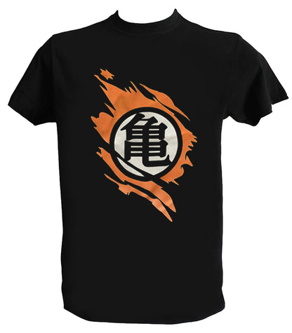 T Shirt DBZ Goku Uomo Bambino Kame Cartoni Animati