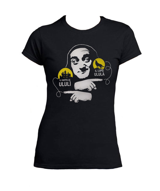 T Shirt Frankenstein Junior Donna Film Anni 80