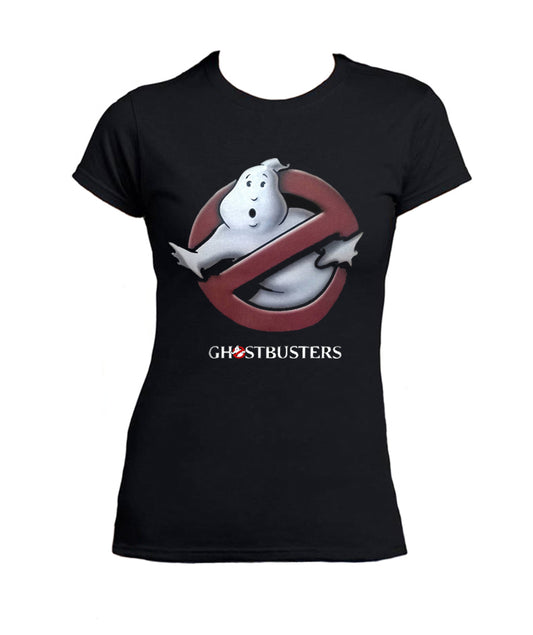T Shirt Ghostbusters Donna Film Anni 80