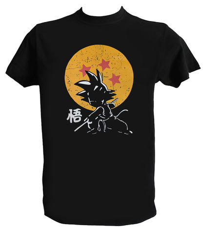 T Shirt Son Goku DBZ Uomo Bambino Cartoni Animati Anni 90