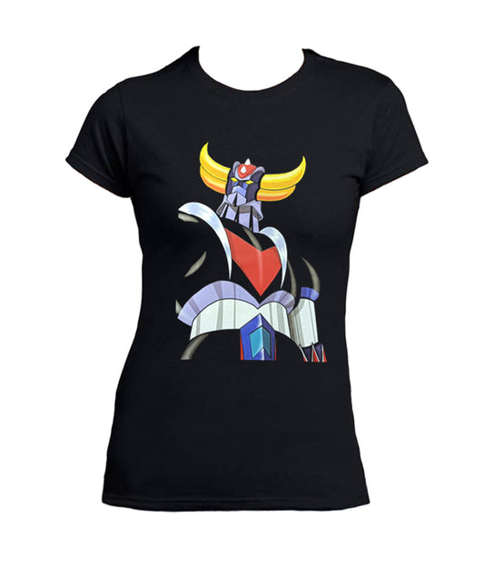 Grendizer T Shirt UFO Robot Femme Dessins Animés Années 80