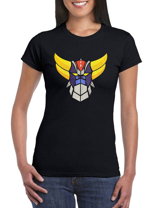 Grendizer Face UFO Robot T-shirt pour femme