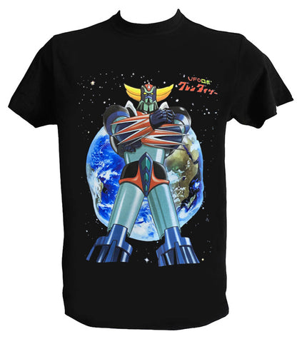 Grendizer Robot T shirt Man Child Cartoons 80s