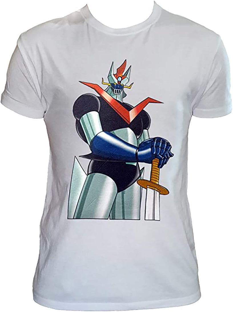 T Shirt Grande Mazinga Uomo Bambino Robot Anni 80