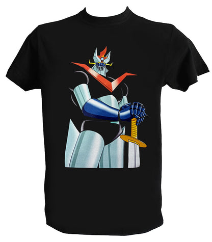 T Shirt Grande Mazinga Uomo Bambino Robot Anni 80