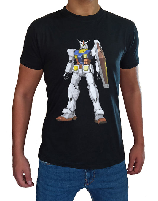T Shirt Gundam Uomo Bambino Robot Anni 80