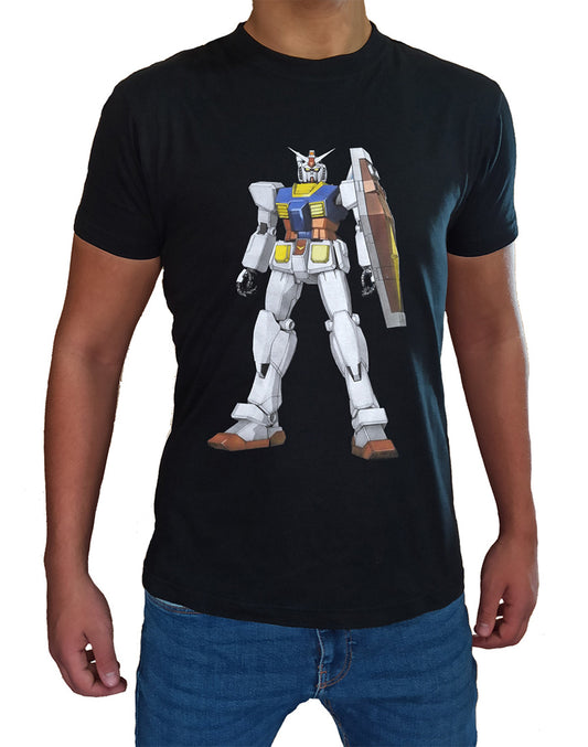 Gundam T-Shirt Man Child 80s Robots