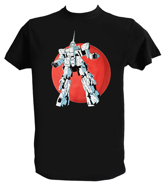 T Shirt Gundam Robot Uomo Bambino Cartoni Animati Anni 80