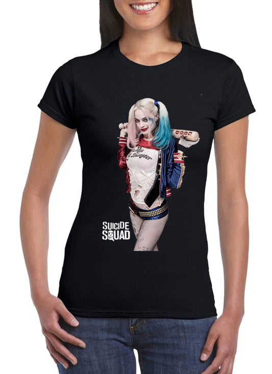 Harley Quinn T shirt Woman Daddy's Lil Monster 