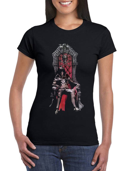 Captain Harlock T-Shirt Woman 80s