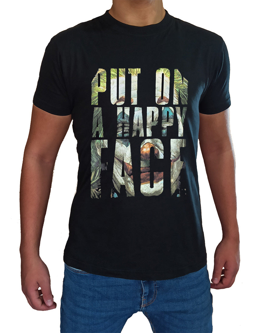 Joker T-Shirt Man Child Put On Happy Face