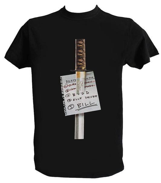 Kill Bill Katana T-shirt du film culte pour hommes et garçons