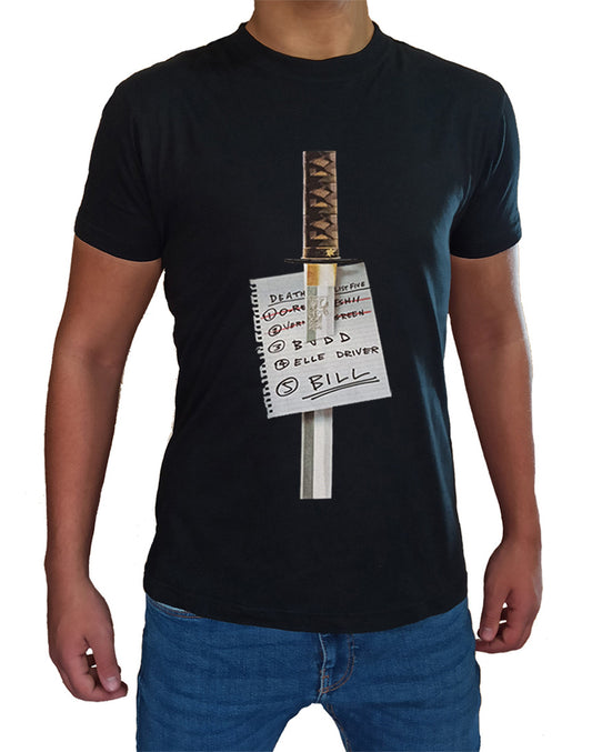 Kill Bill Katana T-shirt du film culte pour hommes et garçons