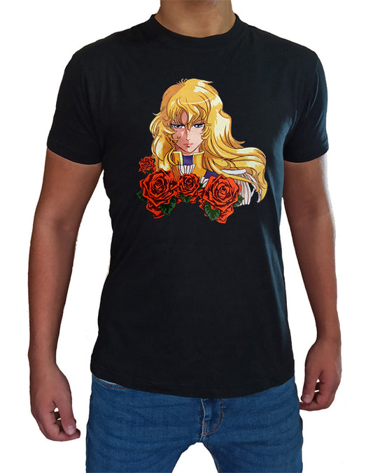 Tee Shirt Lady Oscar Hommes Enfant Dessins Animés Années 80