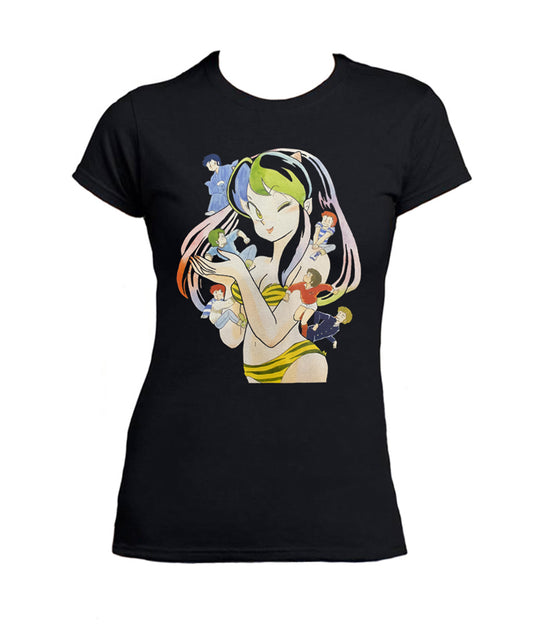 Urusei Yatsura T-Shirt Woman 80s Cartoons