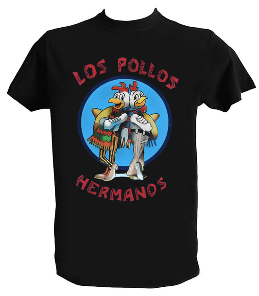T Shirt Los Pollos Hermanos Uomo Bambino Breaking Bad Serie TV