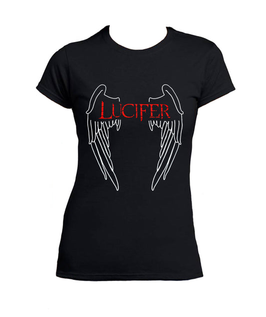 Lucifer T shirt Wings Woman TV Series