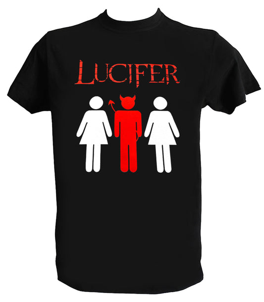 T Shirt Lucifer Devil Uomo Bambino Serie TV