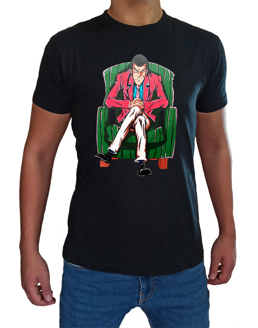 T Shirt Lupin 3 Uomo Bambino Cartoni Animati Anni 90