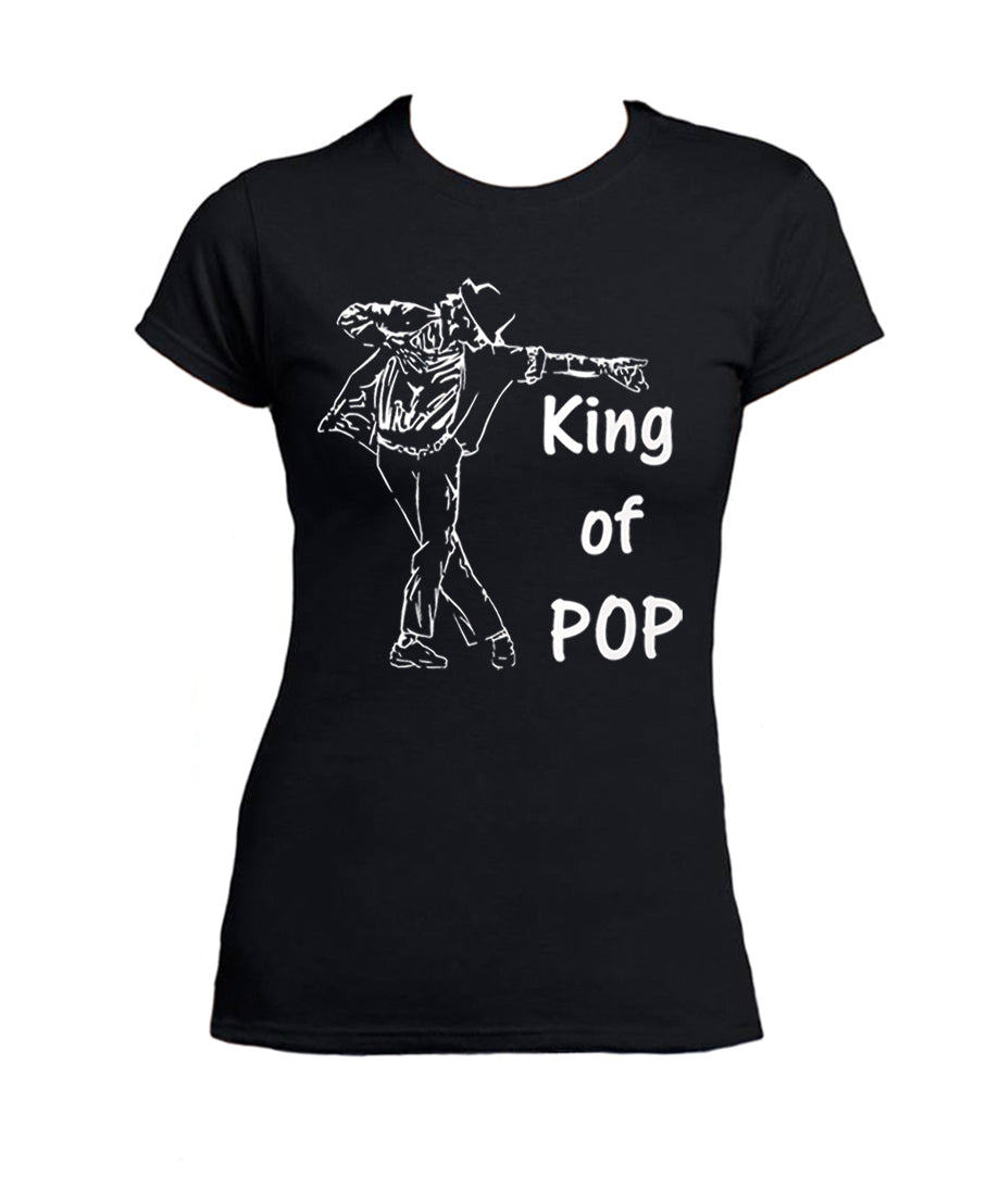 T Shirt Michael Pop Thriller Donna